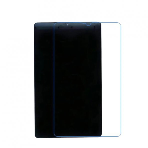 KNY Samsung Galaxy Tab A7 Lite T225 İçin Temperli Sert Cam Ekran Koruyucu Şeffaf