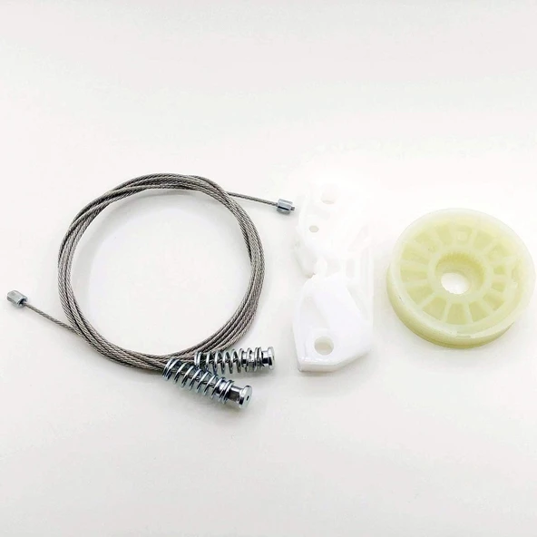 Mercedes-Benz CLK C209 A209 2002-2009 ile Uyumlu Arka Sol Cam Krikosu Tamir Seti 096700103, A2096700103A, 209 670 01 03 0103 - 4