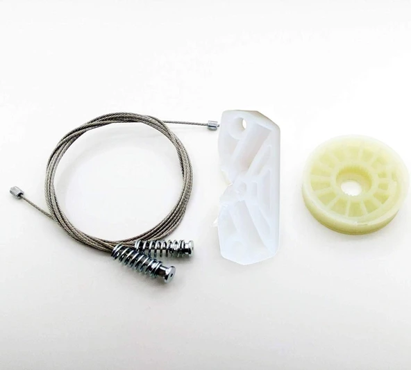 Mercedes-Benz CLK C209 A209 2002-2009 ile Uyumlu Arka Sol Cam Krikosu Tamir Seti 096700103, A2096700103A, 209 670 01 03 0103 - 3