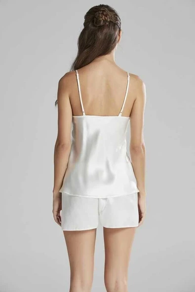 Pierre Cardin 6'lı Ekru Kaplı Midi Gecelik Sabahlık Set 6625 - 6