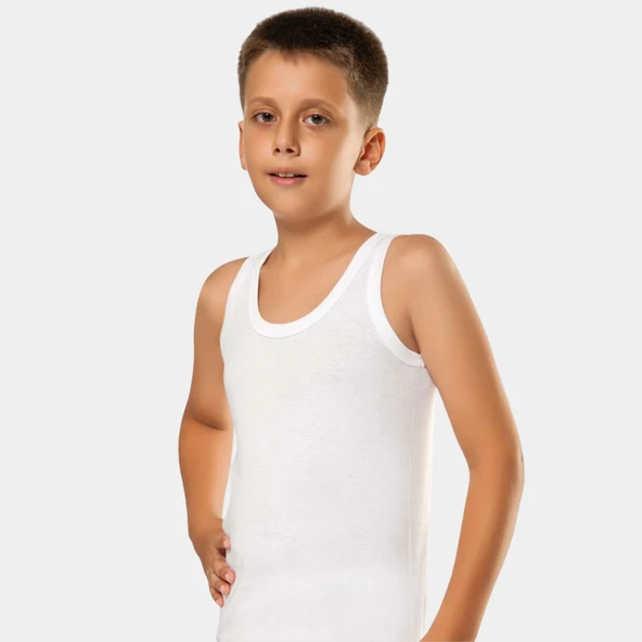 Türen Erkek Çocuk Atlet 2'li Paket 303 - 3