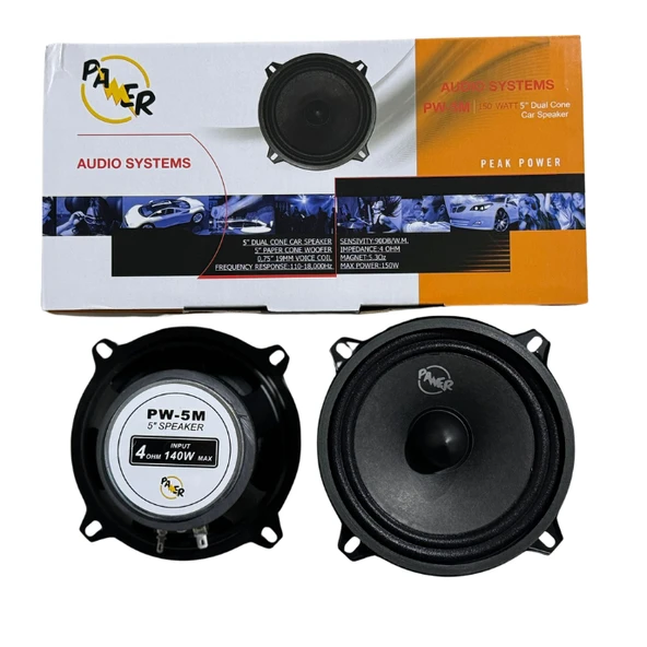 PW-5MH MIDRANGE HOPARLÖR 13CM ürün görseli