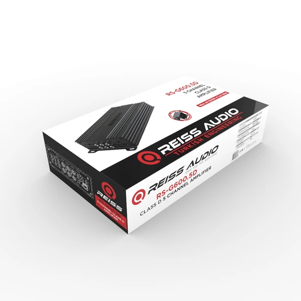 Reıss Audıo RS-G600.5D Class D 5 Kanal Oto Amfi - 7