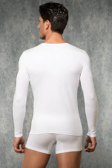 Doreanse Erkek Viloft Termal Yuvarlak Yaka Uzun Kol T Shirt 2965 - 2