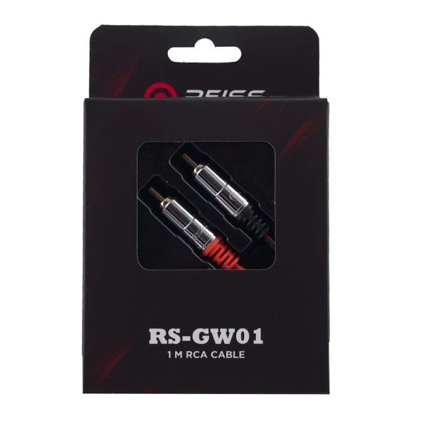 REİSS RS-GW01 1 M Silikonlu RCA Kablo - 2