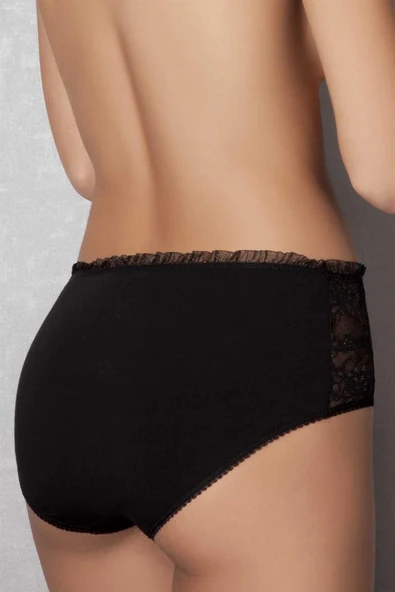 Doreanse Kadın Modal Çiçekli Dantel Desenli Slip Külot 7132 - 4