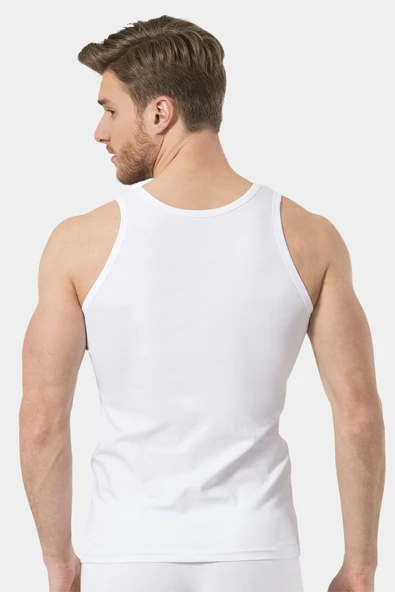 Türen Erkek Likralı Atlet 163/Beyaz - 7