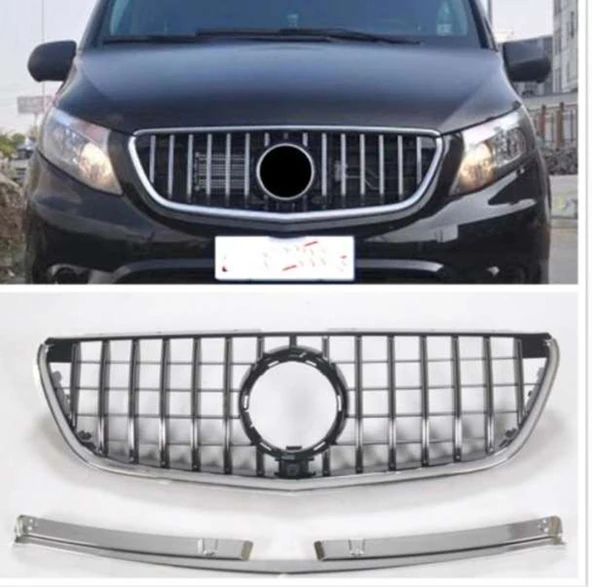 Vito Uyumlu W447 2014 Sonrası Ön Panjur Gtr
