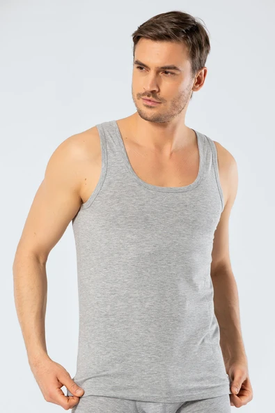 Cacharel Likralı Klasik Atlet 1301/Gri - 4