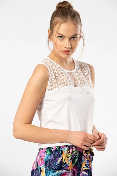 Türen Kadın Desenli Şort Takım 3303 - Resim 6