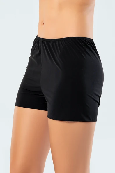 Türen Kadın Jüpon Mikro Şort 904/Siyah - 6