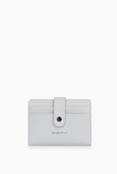 CENGİZ PAKEL Cengiz Pakel Kadın Mini Boy Çıt Çıt Detaylı Cüzdan – 65315M - Buz Mavisi - 6