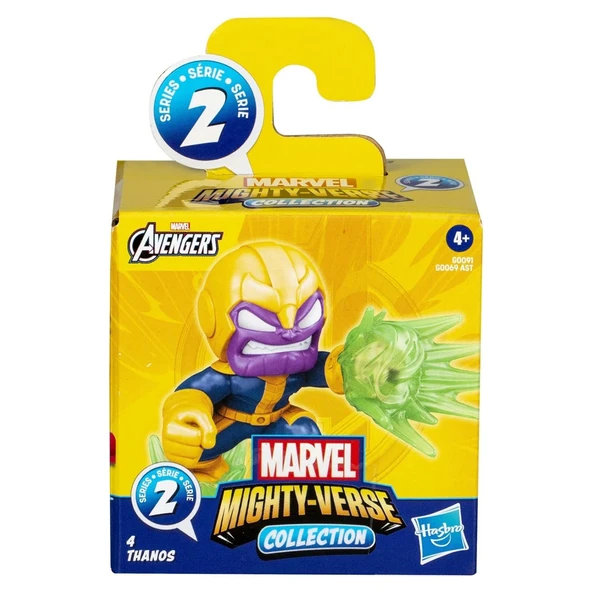 Avengers Mighty Verse Aksiyon Figürleri Thanos G0069-G0091 - 2