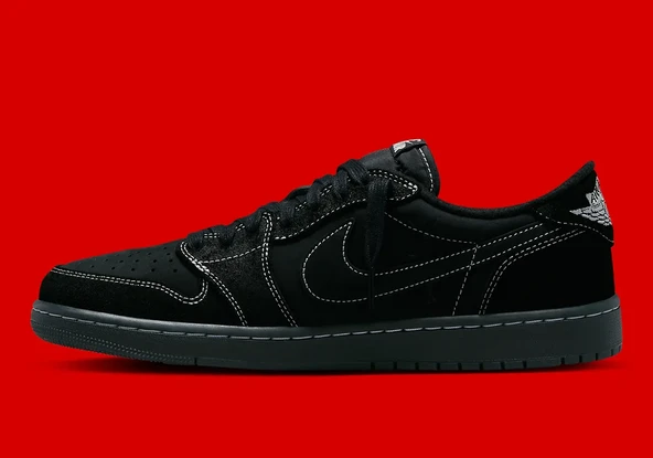 Nike Air Jordan 1 Retro Low OG SP Travis Scott Black Phantom - 3