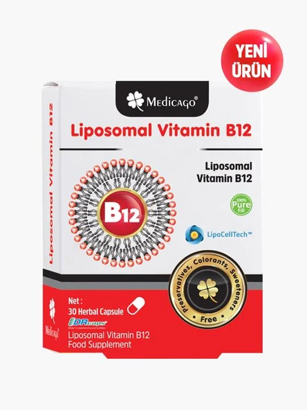 Medicago Liposomal Vitamin B12 30 Kapsül