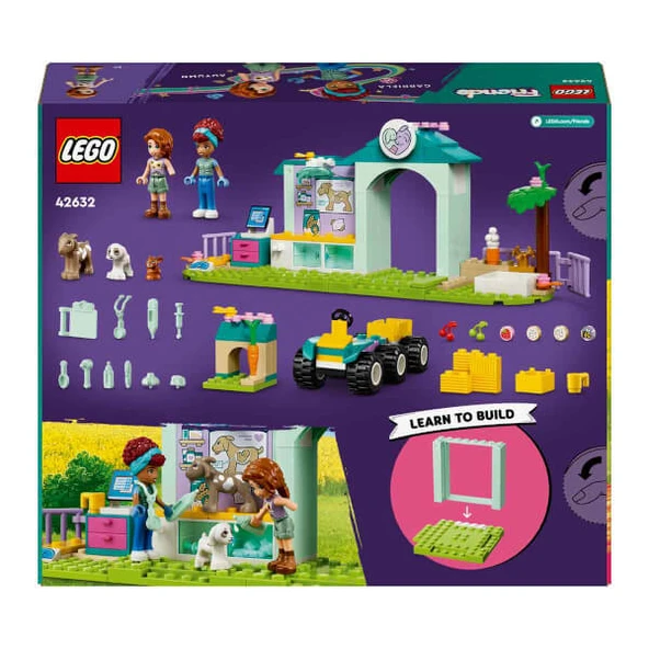 Lego Friends Çiftlik Hayvanı Veteriner Kliniği 42632 - Resim 4