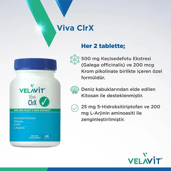 Velavit Viva CLRX 60 Tablet - 2