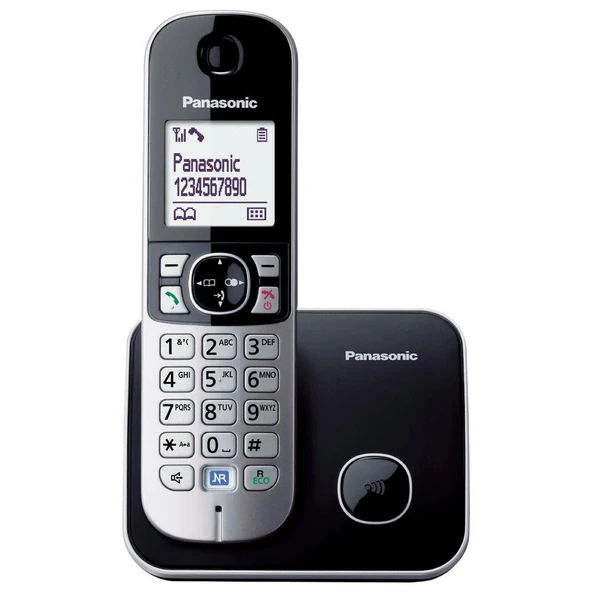 Panasonic Siyah Telsiz Dect Telefon Elektrik Kesintisinde Konuşabilme