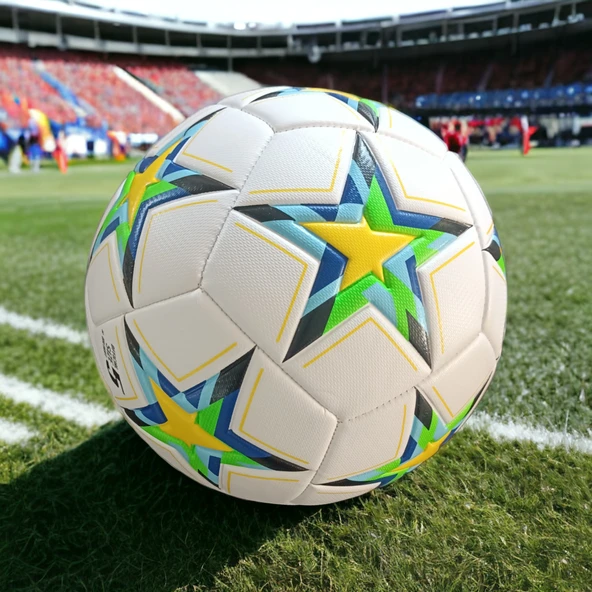 Şampiyonlar Ligi Kabartmalı Yüzey Futbol Topu Sert Zemin Halı Saha Futbol Topu - 3