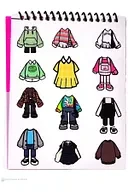 Deren Sticker Defteri 11X16CM 8 Sayfa Bebek Giydirme - 3