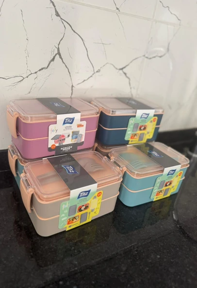 BESLENME KUTUSU 2 KATLI OKUL ÇOCUK ( TİTİZ ) - 2