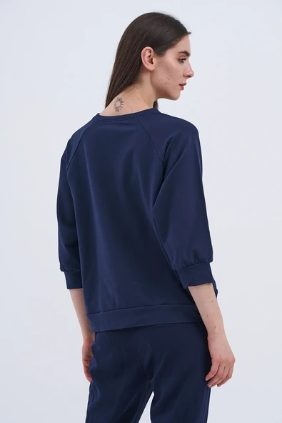 Trend Kadın Eğlenceli Ve Şık Sweatshirt - 5