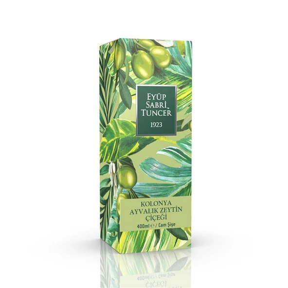Eyüp Sabri Tuncer 400 ml Cam Ayvalık Zeytin Çiçeği Kolonyası