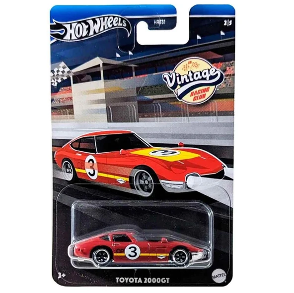 Hot Wheels Vintage Tekli Arabalar Toyota 2000GT HRT81-HRV07