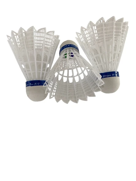 6 Adet Yüksek Kaliteli Badminton Topu Mantar Başlı Badminton Top Seti - 3