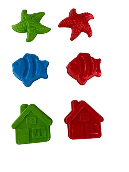 Plaj Deniz Kum Kalıbı 6lı Plaj Oyun Seti - 2