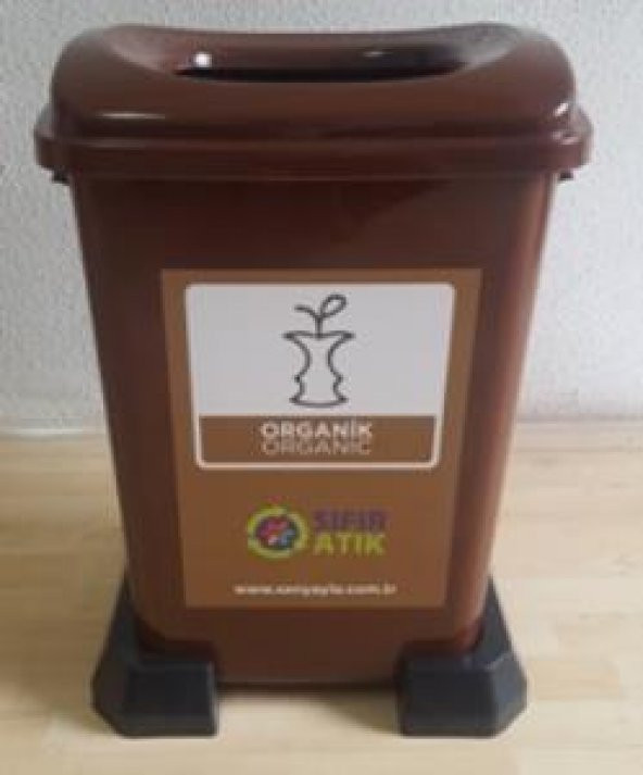 Sıfır Atık Geri Dönüşüm Atık Kovası Organik Atık Kovası 50 LT - 2