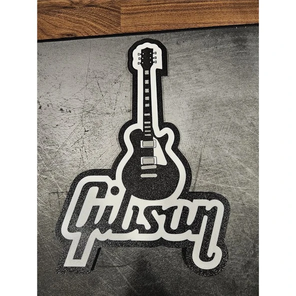 Gibson Elektro Gitar Led Masa Lambası - 3