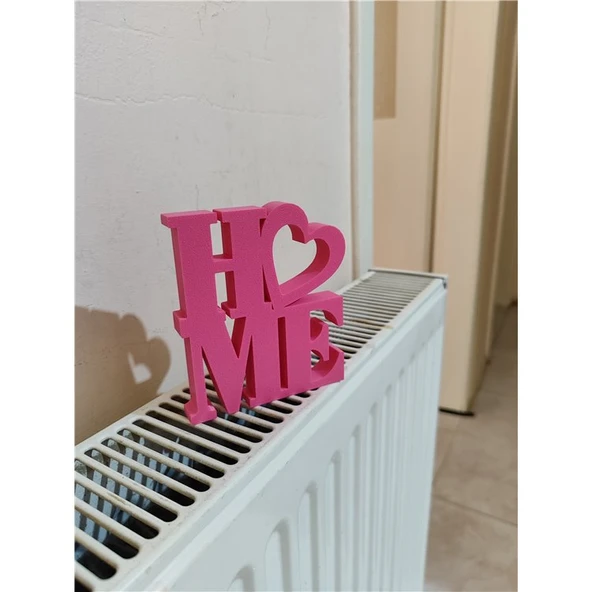 Home Love Yazılı Kalpli Dekoratif Biblo - Resim 3