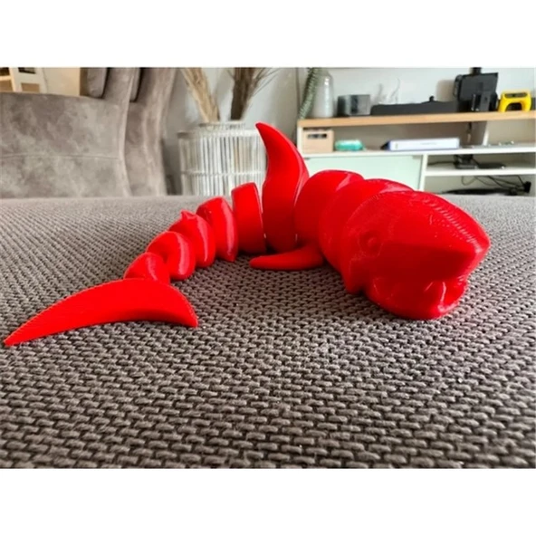Köpekbalığı Oyuncak Flex Kırmızı - 2