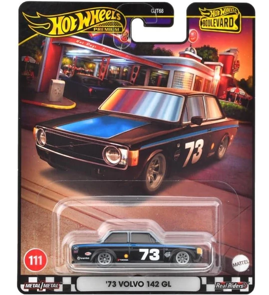 Hot Wheels Boulevard Premium Araçlar GJT68 - HRT79 73 VOLVO 142 GL - 4