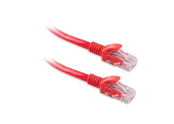 S-link 5 Metre Kırmızı CAT6 Kablo Utp Patch Kablo Ethernet Kablosu