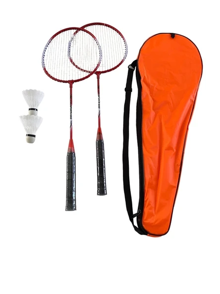 Pro Badminton Raket Seti + 2Adet Pro Badminton Topu