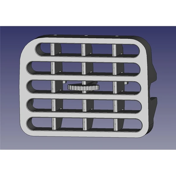 Renault Clio 2 Orta Havalandırma Izgarası - Resim 3