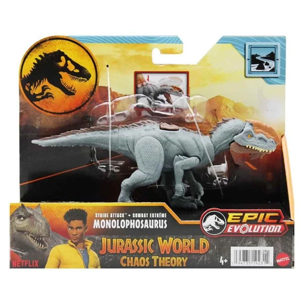 Jurassic World Hareketli Dinozor Figürleri Monolophosaurus HLN63-HTK64 - 2