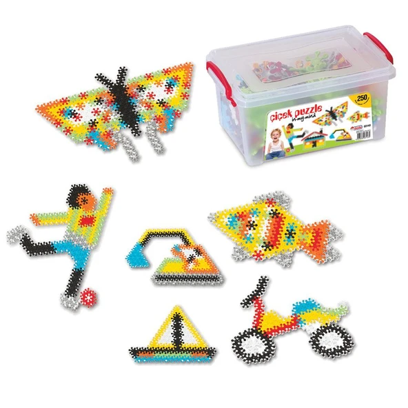 Çiçek Puzzle Kutu 240 parça