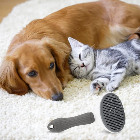 Kedi Köpek Tüy Toplayıcı  Pet Tarak 20 Cm - 2