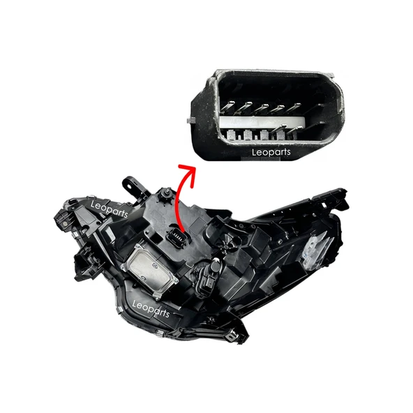 LEOPARTS Renault Clio 5 Far Lambası Sağ (Ledli / ICON Paket) 2021-2024 260107933R - 2