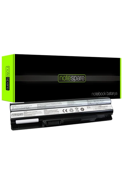 MSI ile Uyumlu GP60 2QE-888XTR, GP60 2QE-889XTR, GP60 2QE-890XTR Notebook Batarya Pil