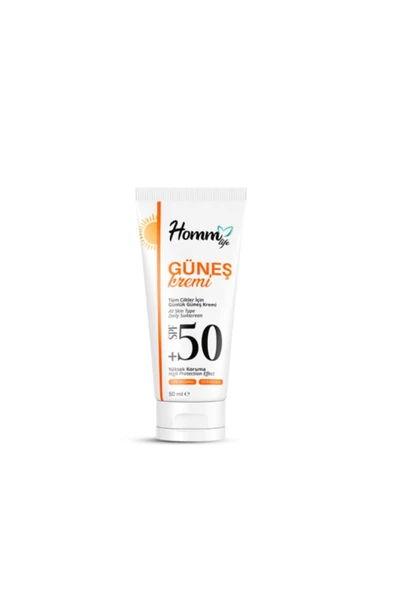 Homm Life güneş kremi 50 + spf