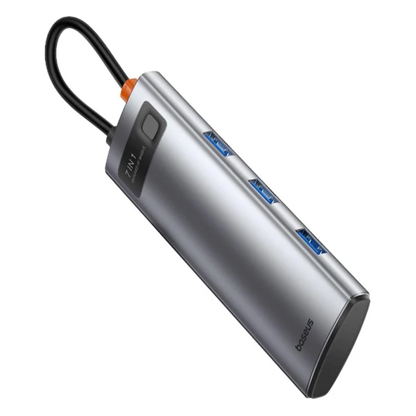BASEUS B00030708811-00 TYPE-C TO 4K HDMI/USB 3.0/+ 7IN1 ÇEVIRICI HUB - 3