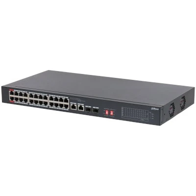 Dahua 24 Port 100Mbps PoE S3226-24ET-240 - Resim 2