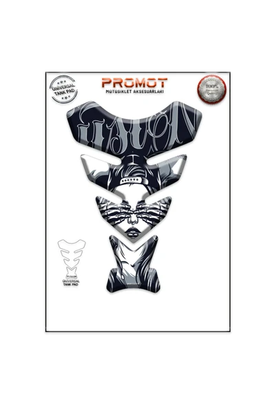 PROMOT MOTORSİKLET 3D ÜNİVERSAL TANK PAD  099