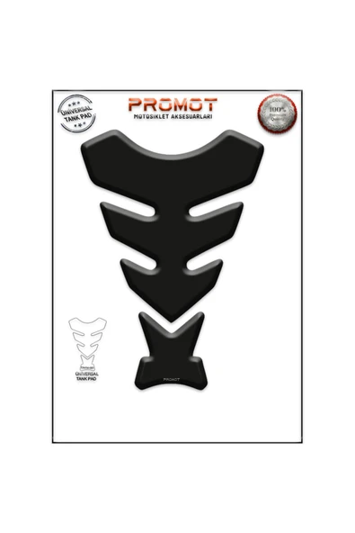 PROMOT MOTORSİKLET 3D ÜNİVERSAL TANK PAD  001
