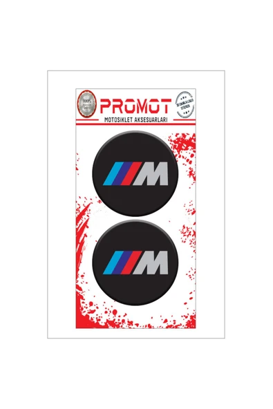 PROMOT BMW 3D DAMLA 2 Lİ STİCKER LOGO 3