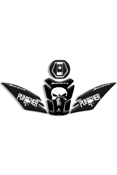PROMOT DOMiNAR 250 PUNISHER TASARIMLI TANK PAD (2020/2024) 01